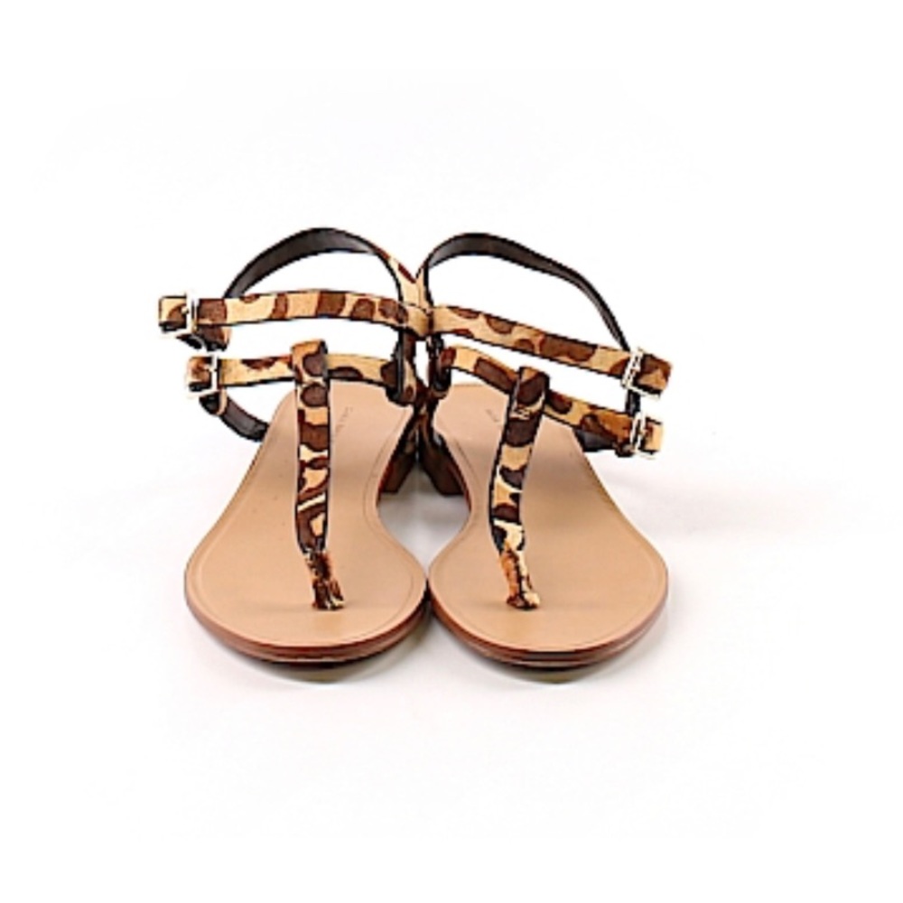 NWOT Zara Trafaluc animal print sandals